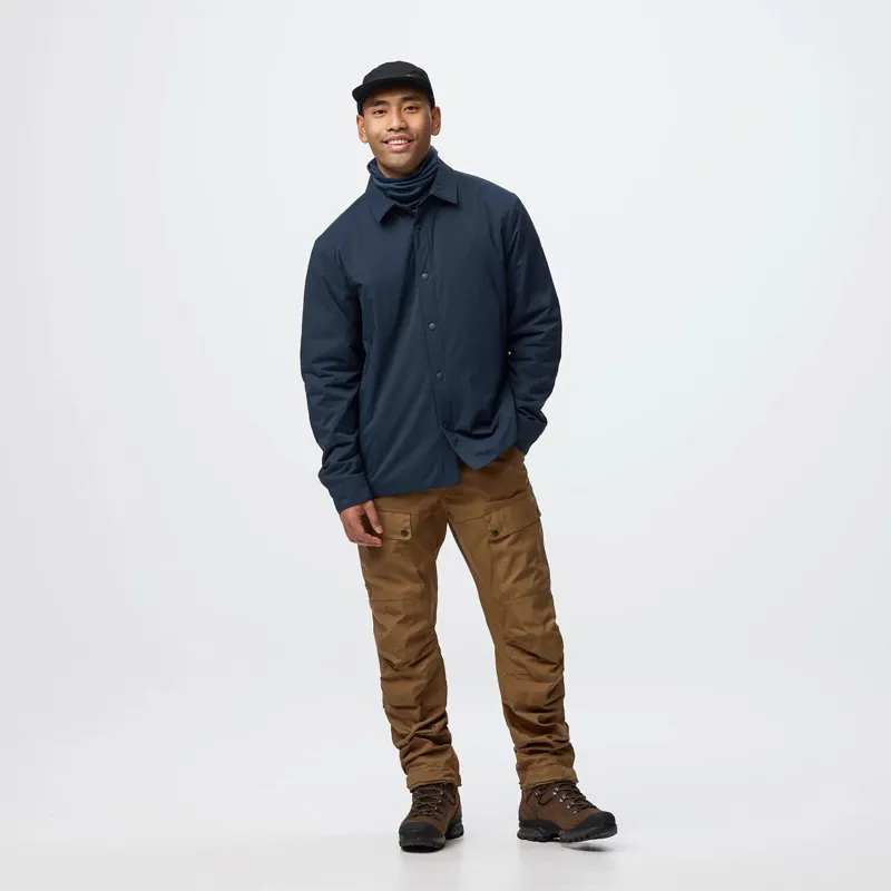 Fjallraven Men's HC Insulated Shirt Jacket Black-7