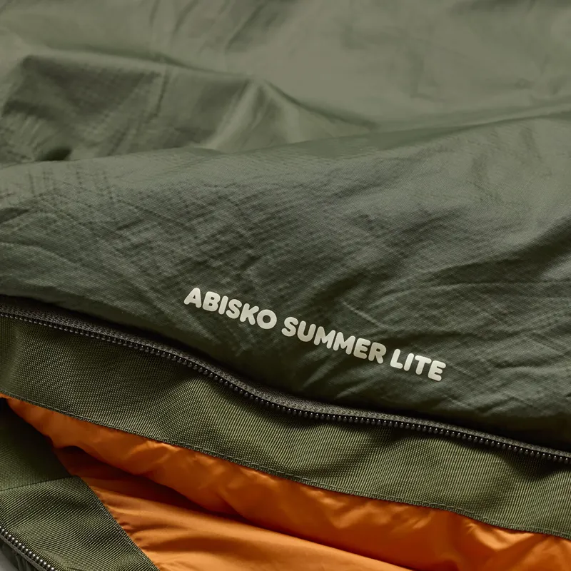 Fjallraven Abisko Summer Lite Sleeping Bag Olive-8