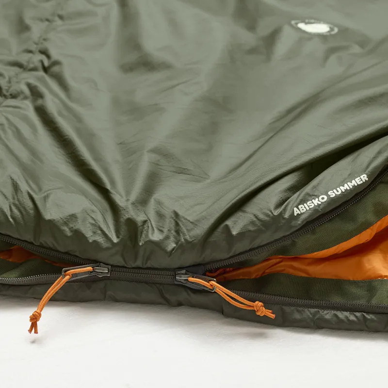 Fjallraven Abisko Summer Sleeping Bag Olive-3