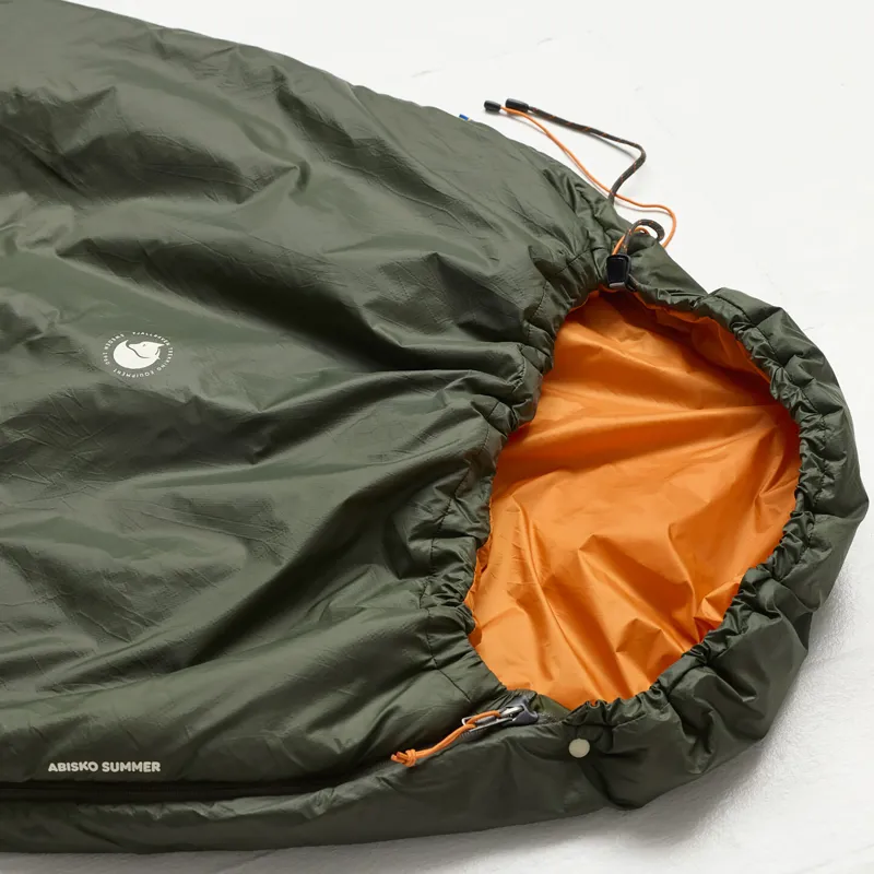 Fjallraven Abisko Summer Sleeping Bag Olive-4