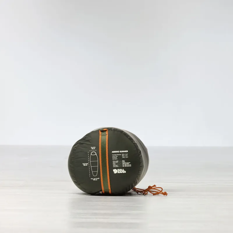 Fjallraven Abisko Summer Sleeping Bag Olive-8