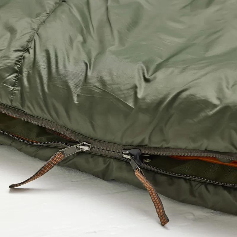 Fjallraven Abisko Three Seasons Sleeping Bag Olive - Long-12