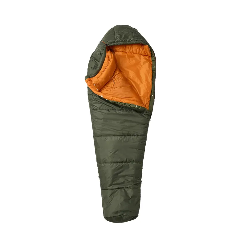 Fjallraven Abisko Three Seasons Sleeping Bag Olive - Long-1