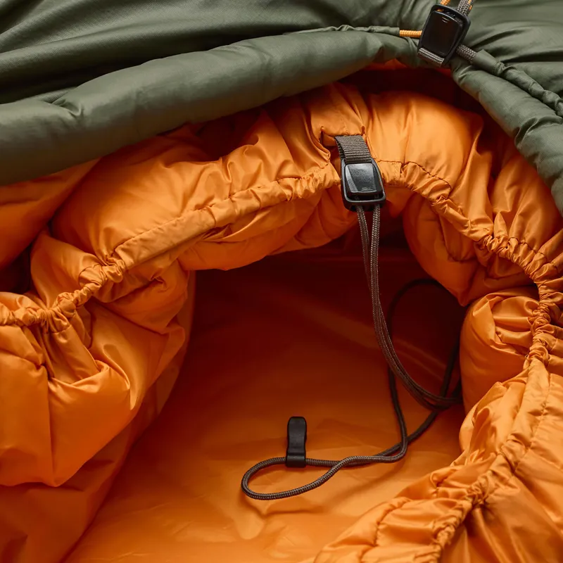 Fjallraven Abisko Three Seasons Sleeping Bag Olive - Long-10