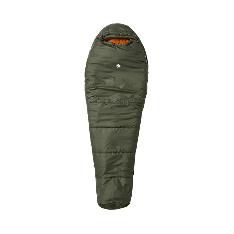 Fjallraven Abisko Three Seasons Sleeping Bag Olive - Regular