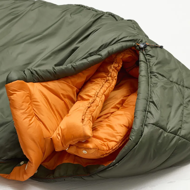 Fjallraven Abisko Three Seasons Sleeping Bag Olive - Regular-7
