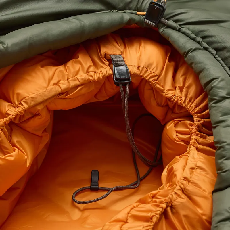 Fjallraven Abisko Three Seasons Sleeping Bag Olive - Regular-6