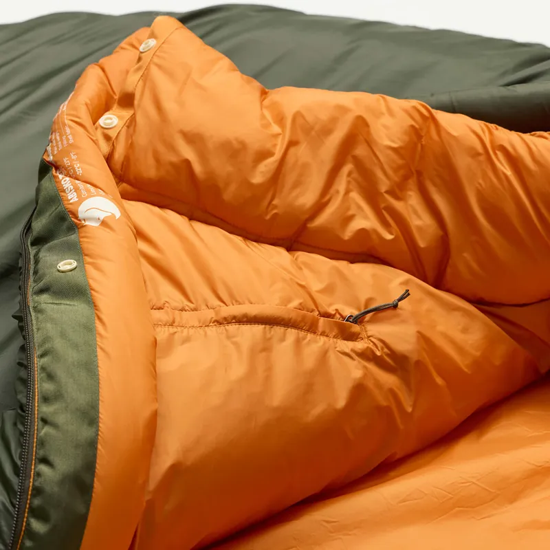 Fjallraven Abisko Three Seasons Sleeping Bag Olive - Regular-10