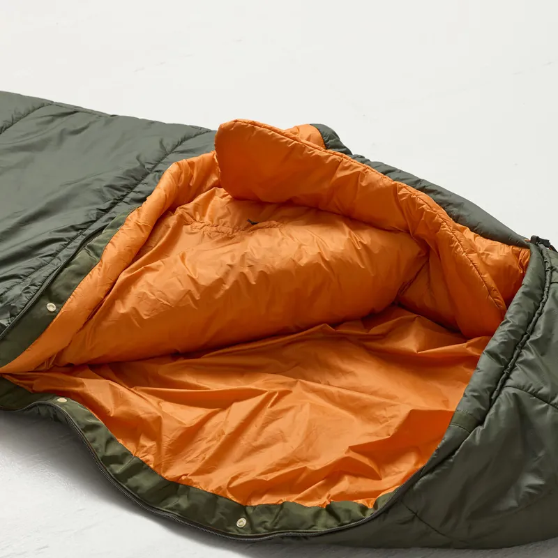 Fjallraven Abisko Two Seasons Sleeping Bag Olive - Long-5