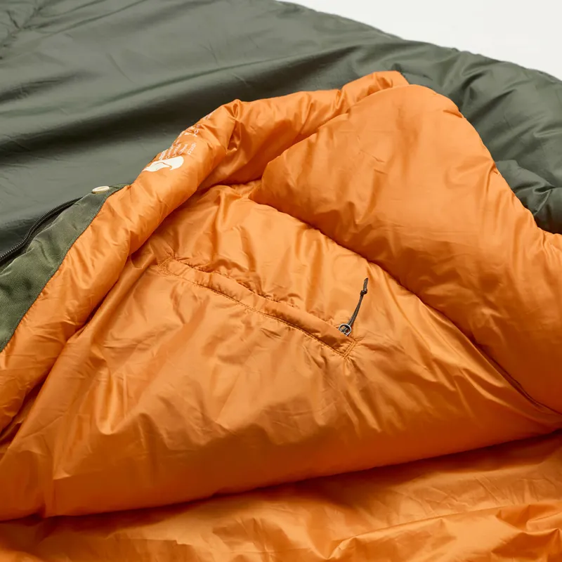 Fjallraven Abisko Two Seasons Sleeping Bag Olive - Long-6