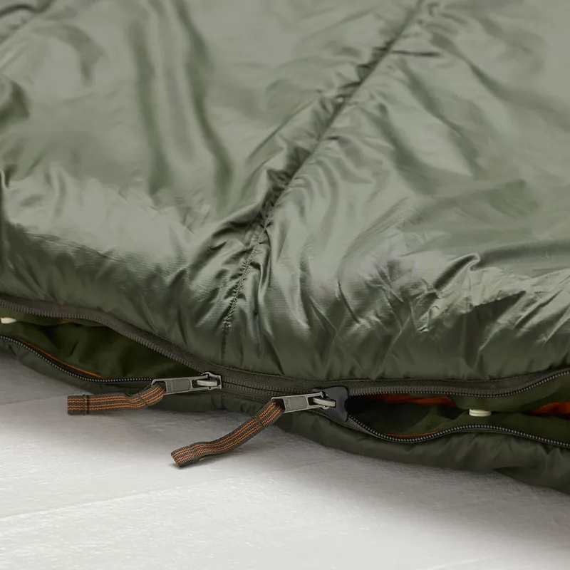 Fjallraven Abisko Two Seasons Sleeping Bag Olive - Long-8