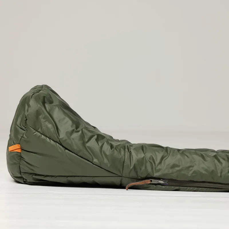 Fjallraven Abisko Two Seasons Sleeping Bag Olive - Long-2