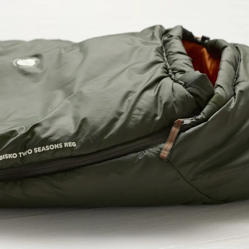 Fjallraven Abisko Two Seasons Sleeping Bag Olive - Regular -3