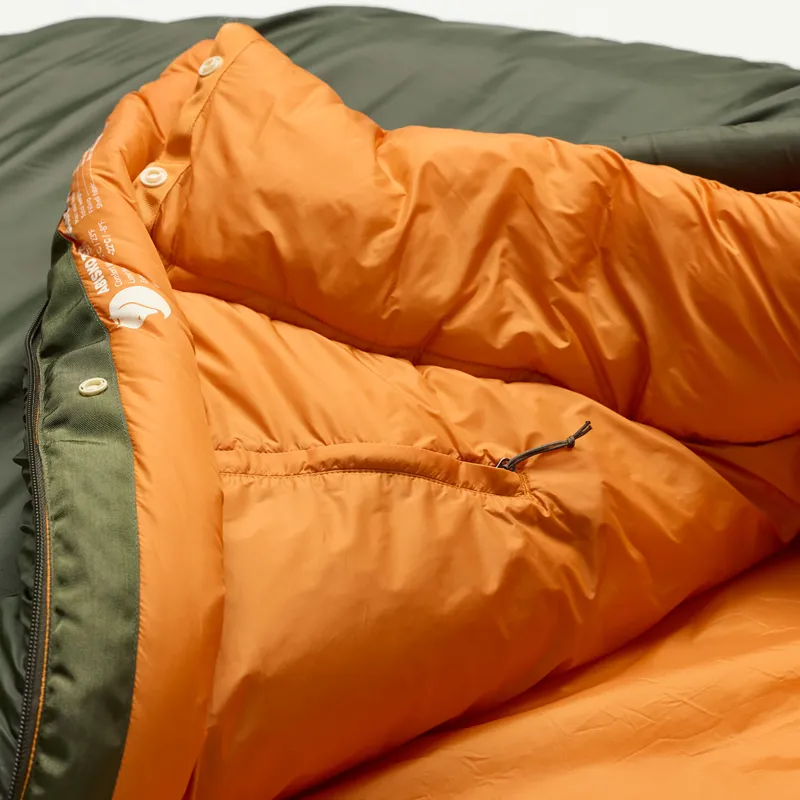 Fjallraven Women's Abisko Three Seasons Sleeping Bag Olive-12