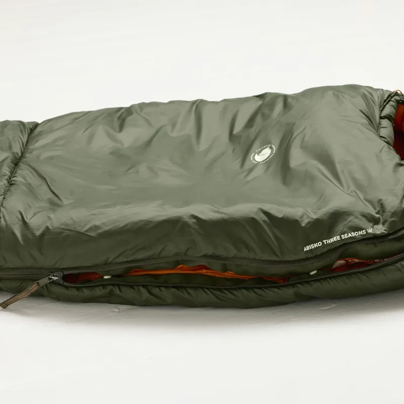 Fjallraven Women's Abisko Three Seasons Sleeping Bag Olive-3