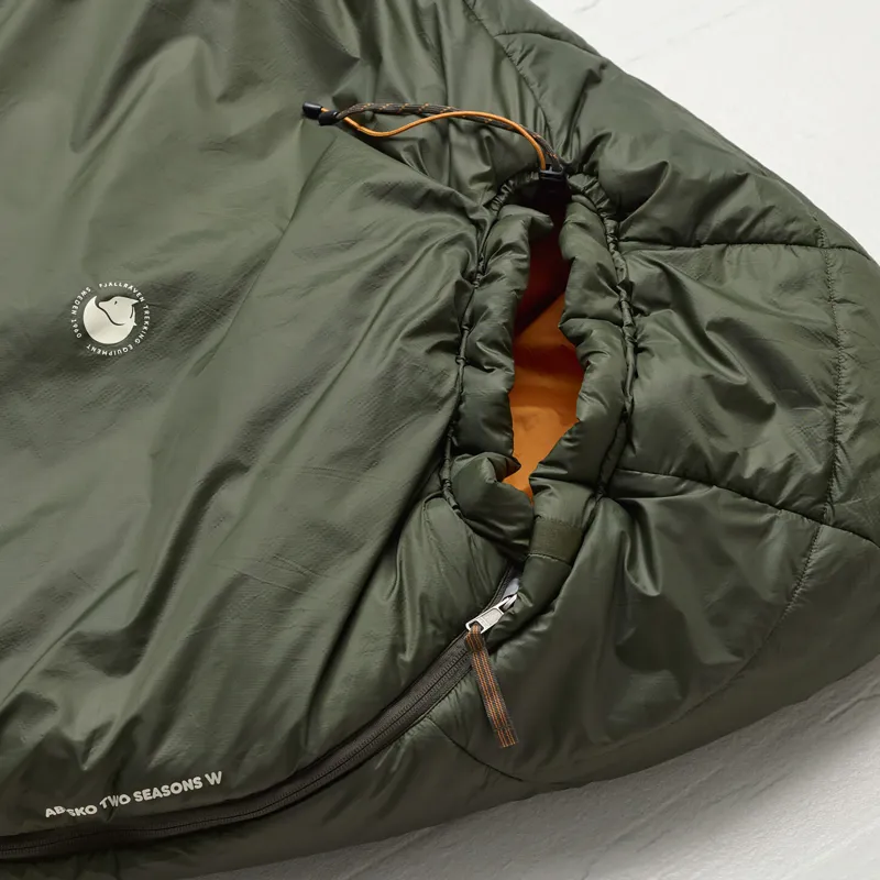 Fjallraven Women's Abisko Two Seasons Sleeping Bag Olive-5