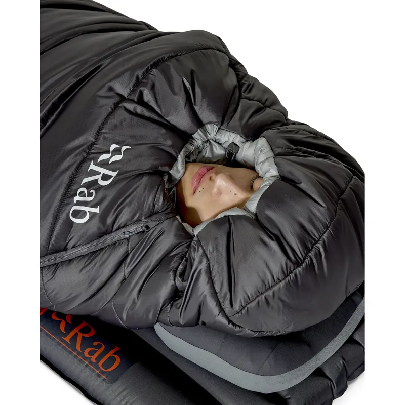 Rab Men's Radeon-12C / 10F Sleeping Bag - X Wide - Left Zip Sage/ Graphene-4