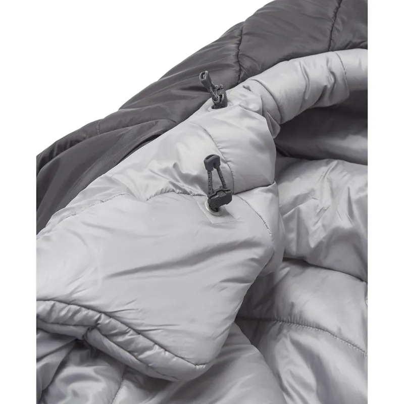 Rab Men's Radeon-12C / 10F Sleeping Bag - Long - Left Zip Sage/ Graphene-10