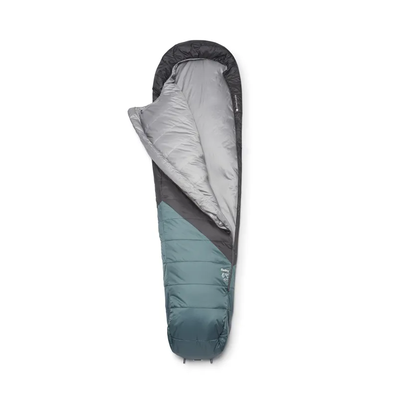 Rab Radeon 6C / 43F Sleeping Bag - Regular - Left Zip Sage / Graphene-1