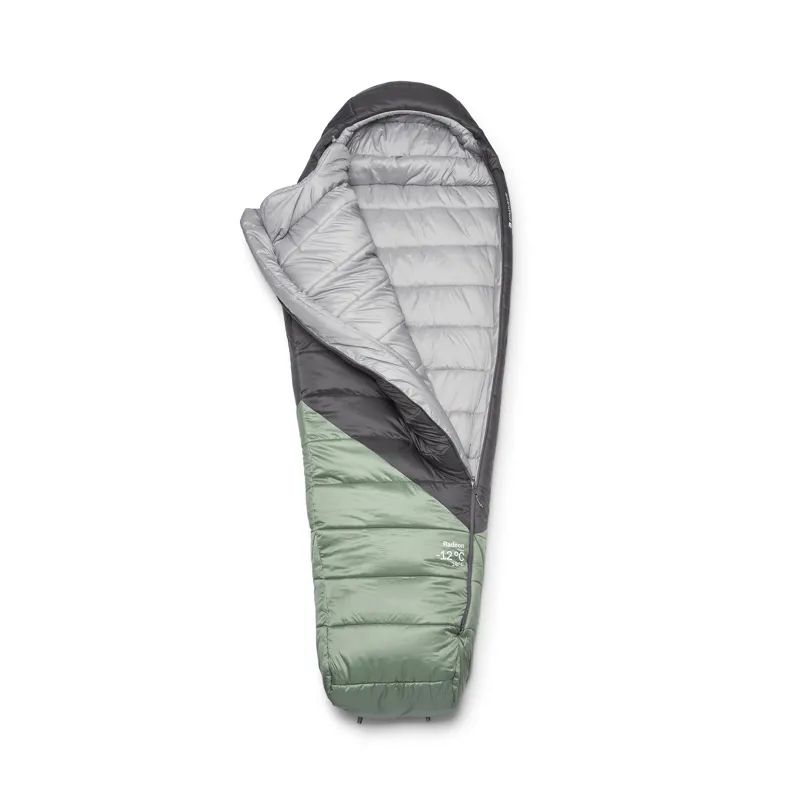 Rab Women's Radeon-12C / 10F Sleeping Bag - Regular - Left Zip Dark Fig Green  Graphene-1