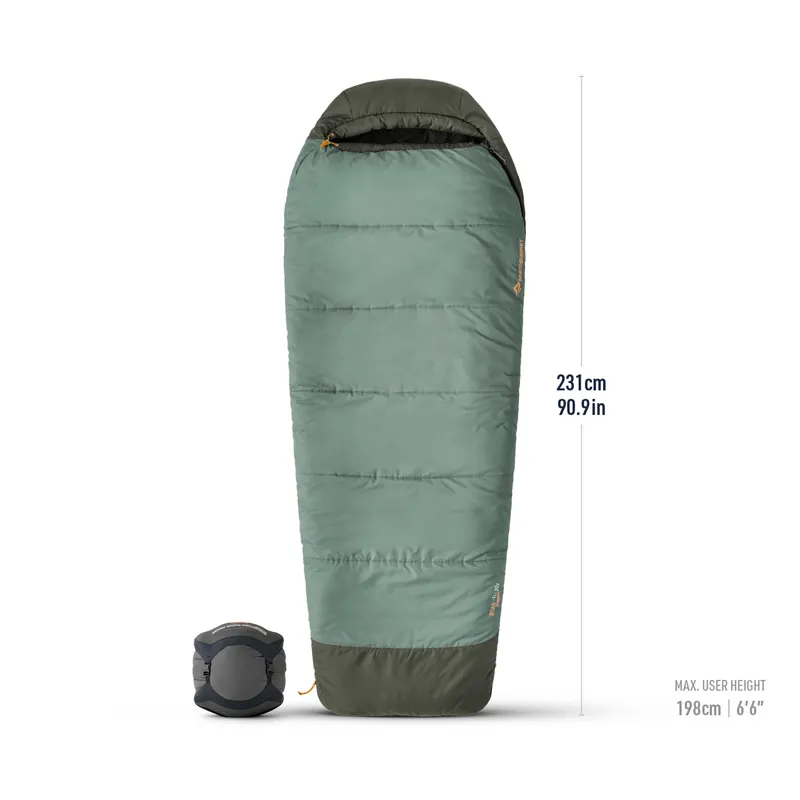 Sea to Summit Boab Synthetic -1C/30F Long Recycled Sleeping Bag-2