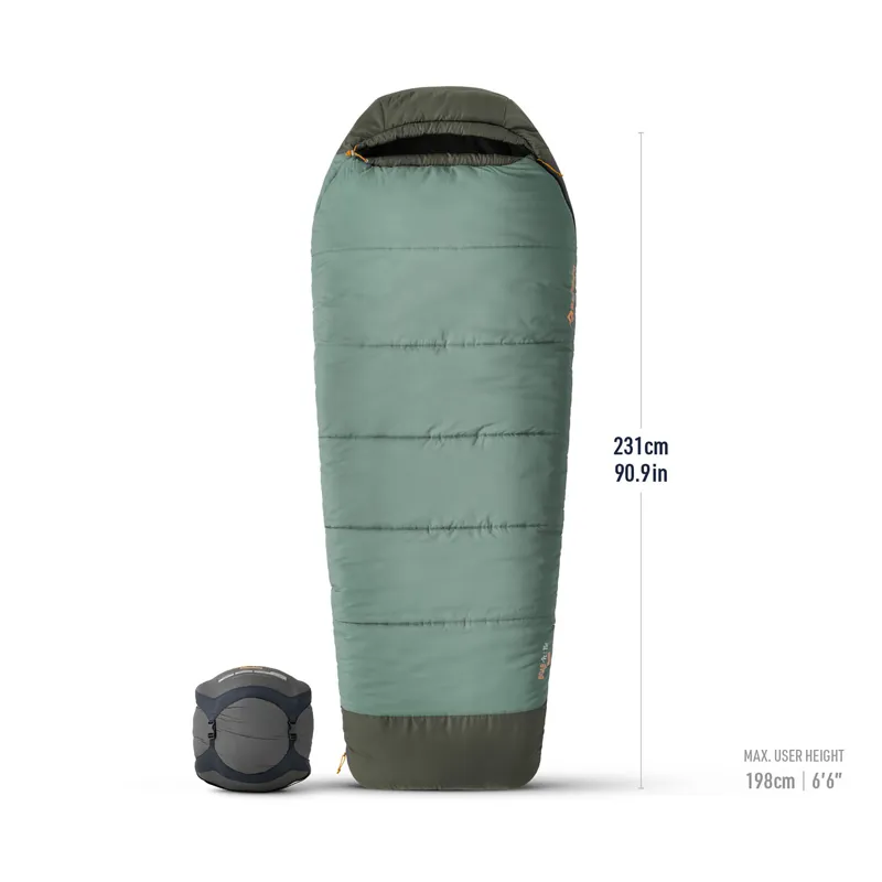 Sea to Summit Boab Synthetic -9C/15F Long Recycled Sleeping Bag-3