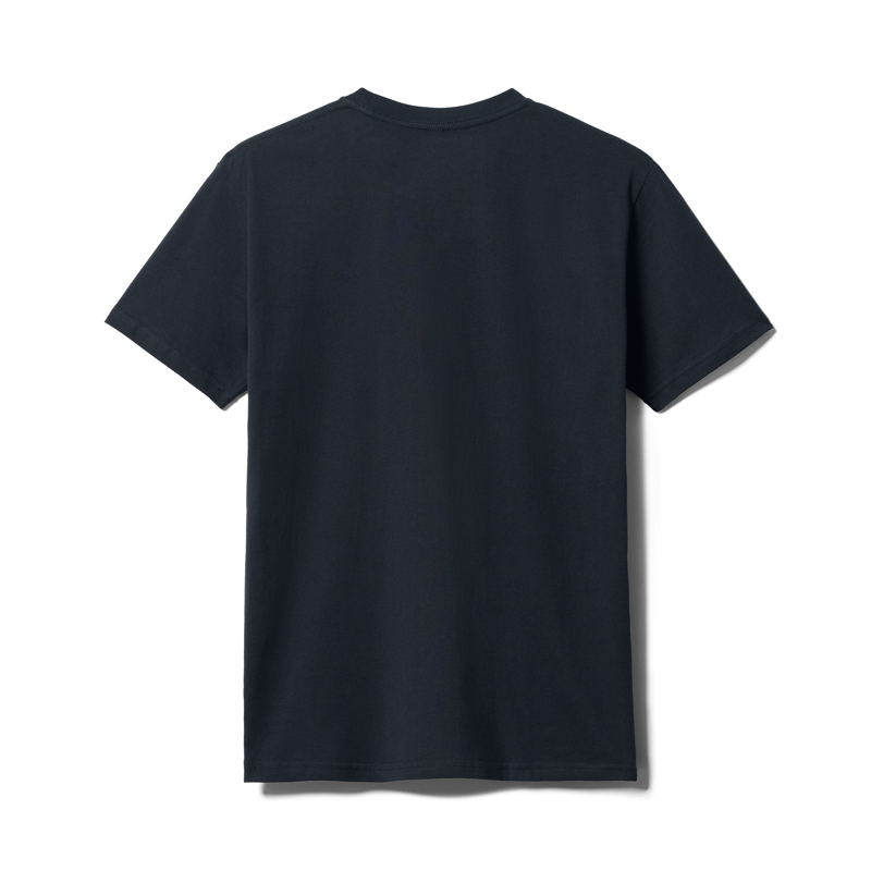 YETI Chest Logobadge Short Sleeve T-shirt Navy-1