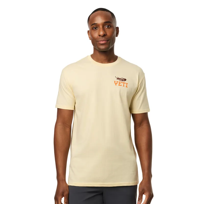 Yeti Feather Short Sleeve T-shirt Butter-3
