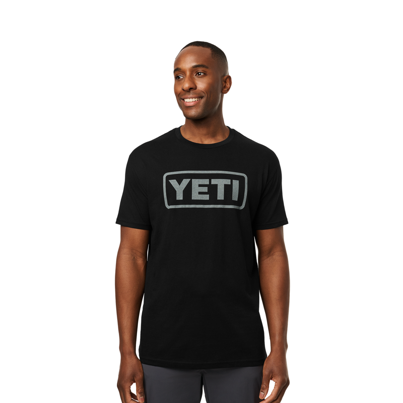 YETI Full Logo Badge Short Sleeve T-Shirt Black-2