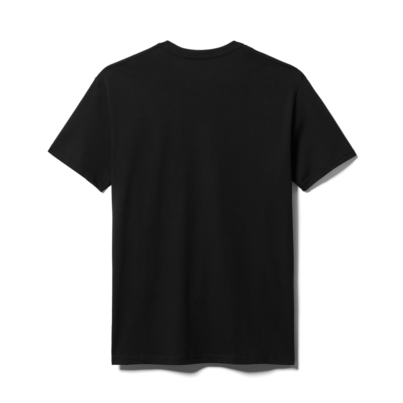 YETI Full Logo Badge Short Sleeve T-Shirt Black-1