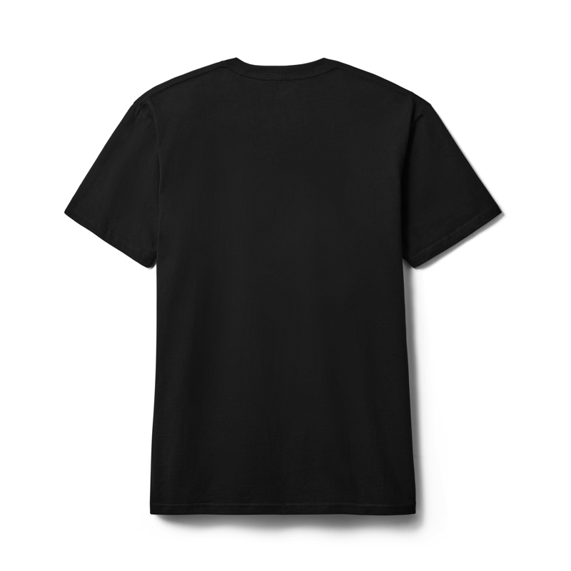 YETI Regular Cowboy Skull Short Sleeve T-Shirt Black-1