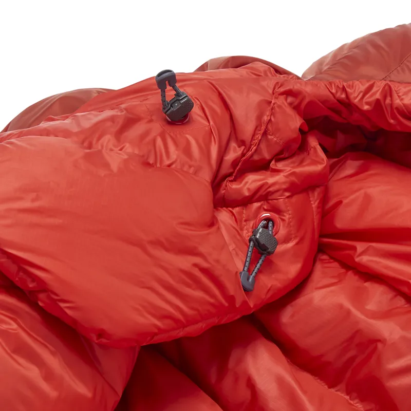 Rab Men's Alpine -18C / 0F Sleeping Bag - Regular - Left Zip Dark Horizon/ Tuscan Red-10
