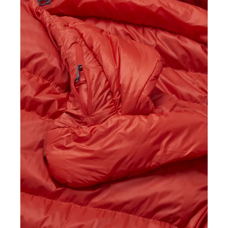 Rab Men's Alpine -18C / 0F Sleeping Bag - Regular - Left Zip Dark Horizon/ Tuscan Red-9