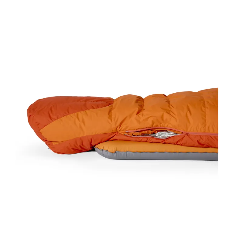 Rab Men's Andes Windstopper 1000 Sleeping Bag - Regular - Left Zip Atomic-4