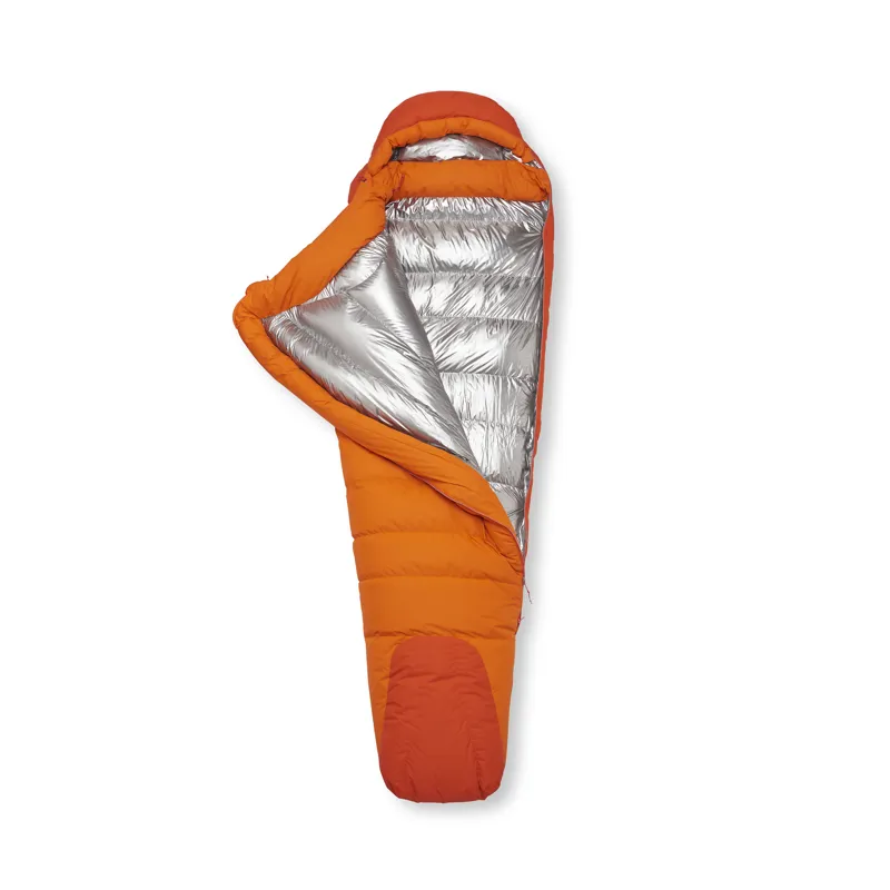 Rab Men's Andes Windstopper 800 Sleeping Bag - Regular - Left Zip Atomic-1