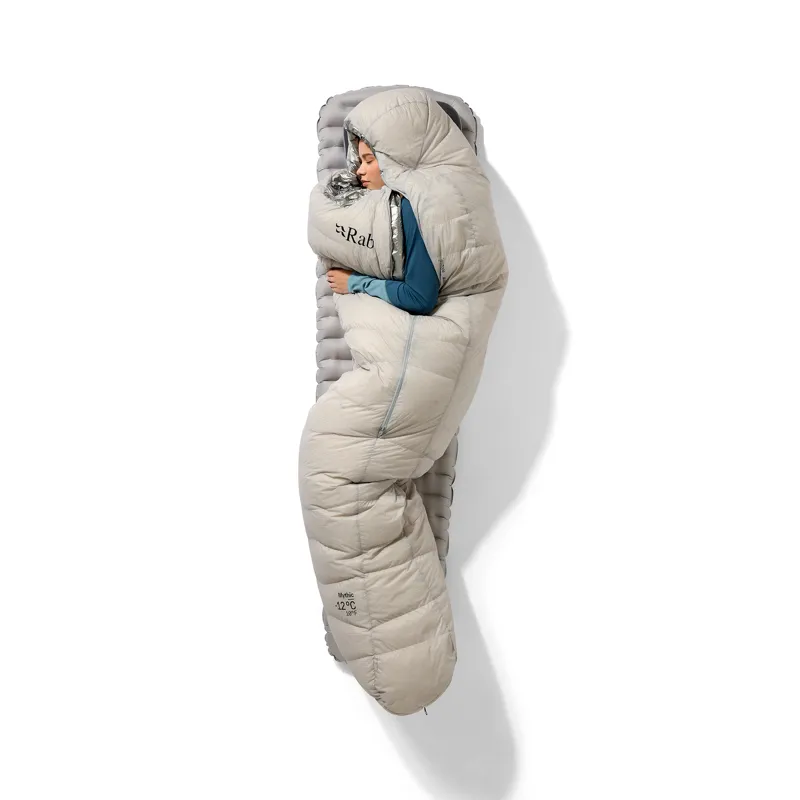 Rab Mythic -12C / 10F Sleeping Bag - Regular - Left Zip Dark Pewter-7