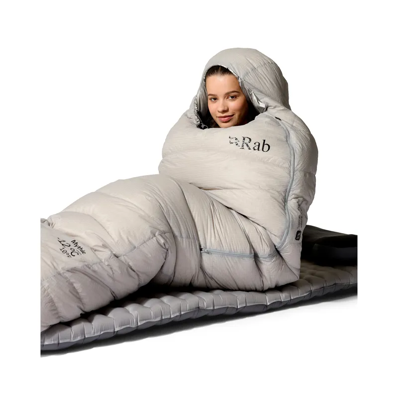 Rab Mythic -12C / 10F Sleeping Bag - Regular - Left Zip Dark Pewter-4