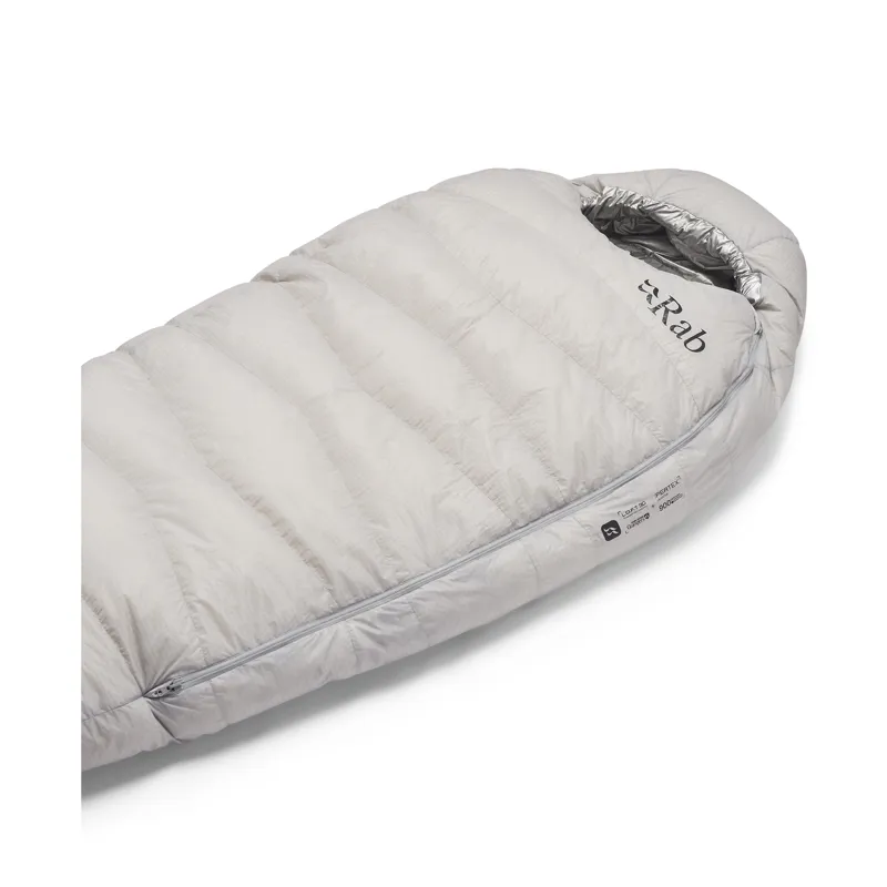 Rab Mythic -12C / 10F Sleeping Bag - Regular - Left Zip Dark Pewter-2