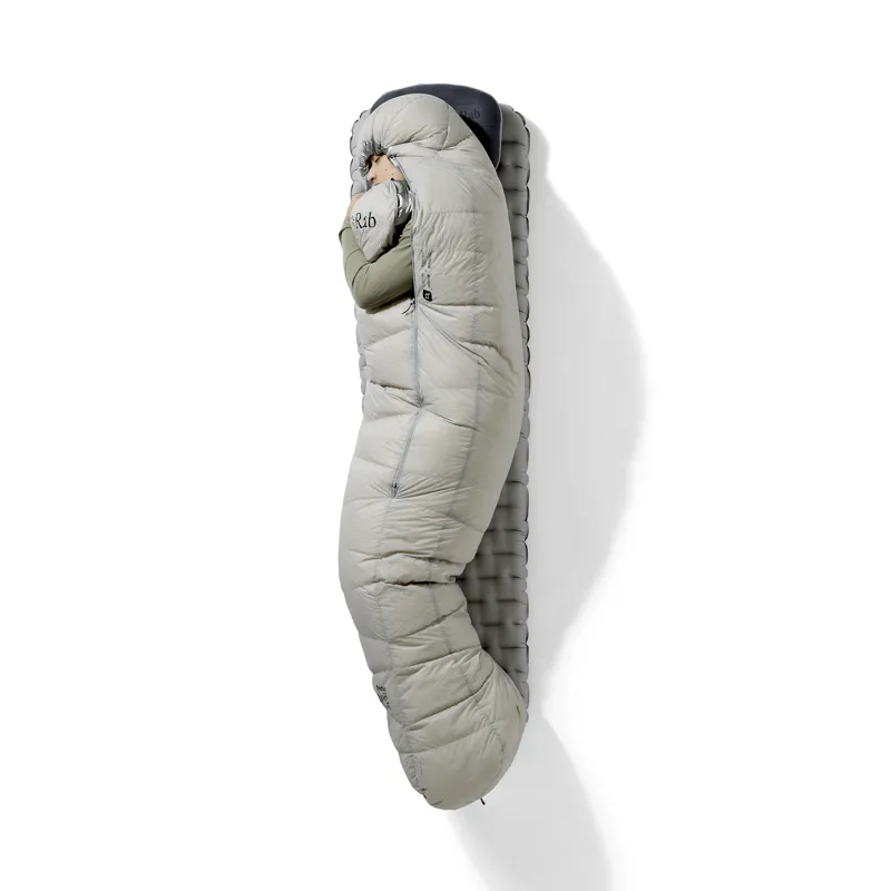Rab Mythic -12C / 10F Sleeping Bag - Long - Left Zip Dark Pewter-2