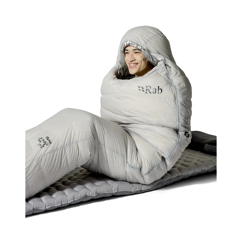 Rab Mythic -12C / 10F Sleeping Bag - Long - Left Zip Dark Pewter-3