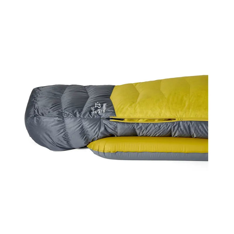 Rab Men's Neutrino -12C / 10F Sleeping Bag - Regular - Left Zip Graphene/ Dark Pollen-8