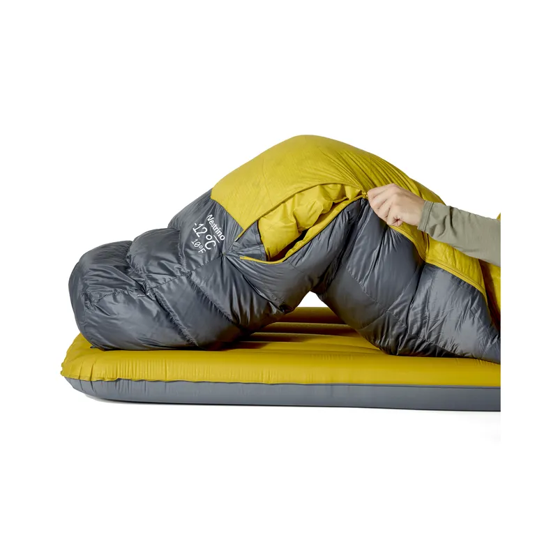 Rab Men's Neutrino -12C / 10F Sleeping Bag - Long - Left Zip Graphene/ Dark Pollen-7