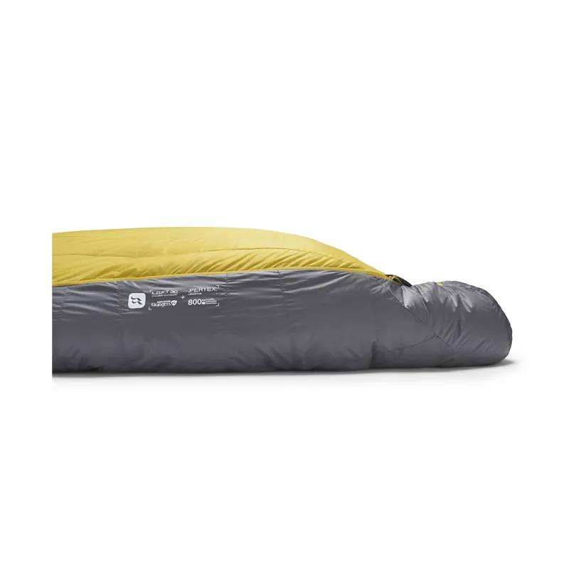 Rab Men's Neutrino -12C / 10F Sleeping Bag - Wide - Left Zip Graphene/ Dark Pollen-8