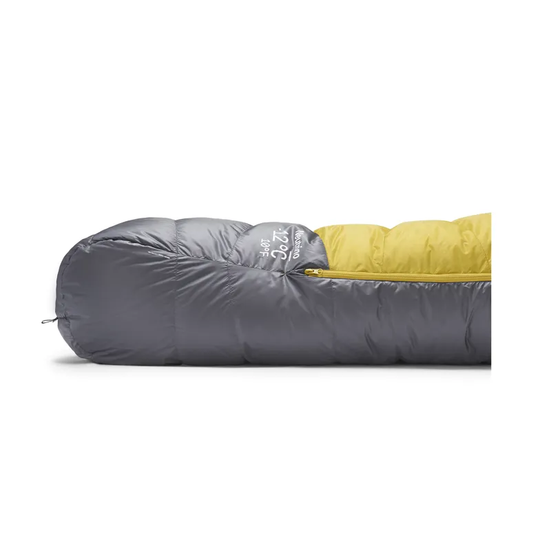 Rab Men's Neutrino -12C / 10F Sleeping Bag - Long - Left Zip Graphene/ Dark Pollen-8