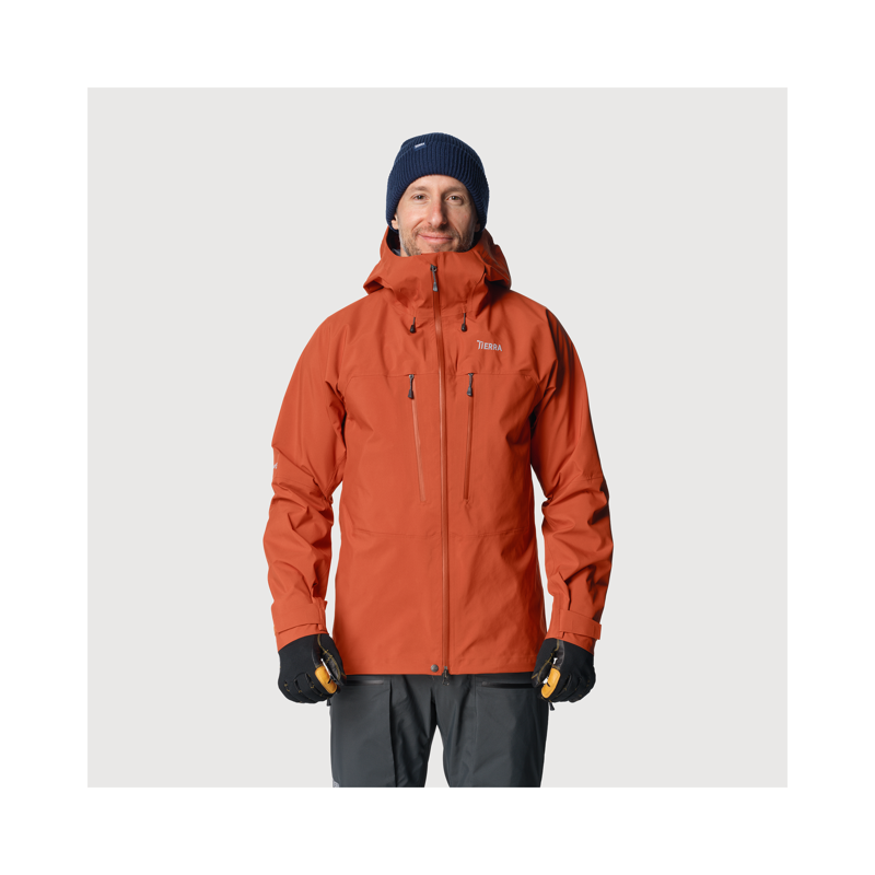 Tierra Men's Roc Blanc Jacket Gen 4 Brick Red-3