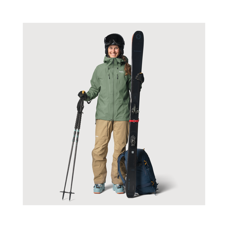 Tierra Women's Roc Blanc Jacket Gen 4 Patina Green-3