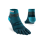 Injinji  Men's Trail Midweight Mini-Crew Toe Socks Midnight