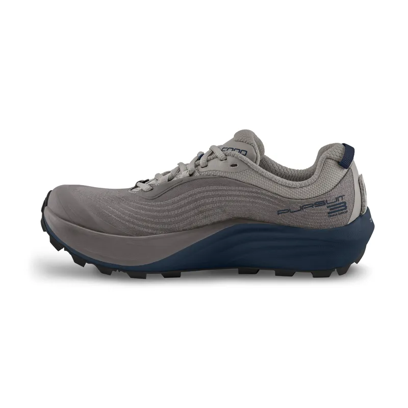 Topo Athletic Men's Pursuit 3 Trail Running Shoes Grey-4
