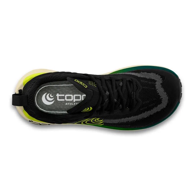 Topo Athletic Men's Vista Trail Running Shoes Black / Lime-2