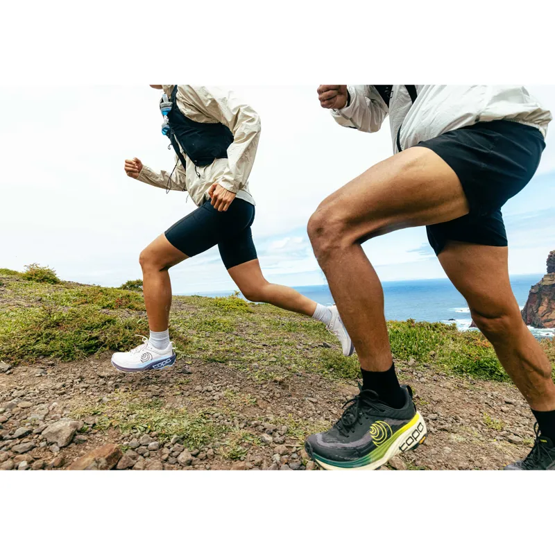 Topo Athletic Men's Vista Trail Running Shoes Black / Lime-6